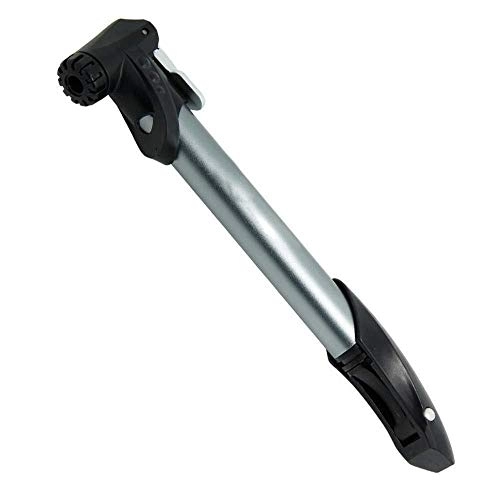 Pompe da bici : PEPDRO Mini pompa per bicicletta MTB pompa a mano a gonfiaggio rapido Mini pompa per pneumatici da strada, mountain bike bici da pavimento Pro Bike Tool (colore: grigio, dimensioni: 24 cm)