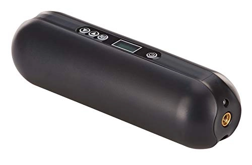 Pompe da bici : Prophete 6228 Unisex – Pompa ad aria elettrica per adulti con batteria agli ioni di litio integrata, ricaricabile, con display, nero, taglia unica