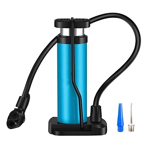 Pompe da bici : QiHaoHeji Pompa per Pneumatici da Bicicletta Pompa for Pneumatici da Ciclismo da Mini Bicicletta Portatile (Colore : Blu, Size : One Size)