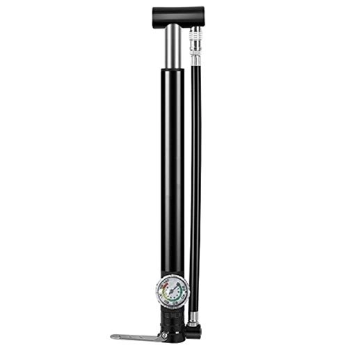 Pompe da bici : QiHaoHeji Pompa per Pneumatici da Bicicletta Pompa Portatile della Pompa di Alluminio della Pompa della Bicicletta Mini Pompa della Mano (Colore : Black, Size : One Size)