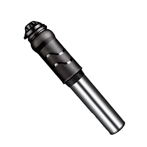 Pompe da bici : tieedhfu Gonfiatore manuale Installazione Rack Artigianato Pompe ad pressione Dispositivo di gonfiaggio Pompa ad 100PSI / 110PSI anti-clip , D'argento