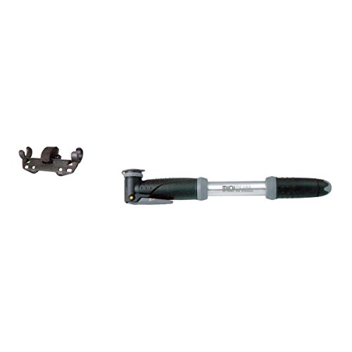 Pompe da bici : TOPEAK Mini Master Blaster Mini Bike Pump, argento / nero, Taglia unica