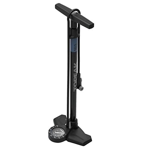 Pompe da bici : Topeak Standpumpe Joeblow Roadie Ex mit TwinHead, Schwarz, 15700201