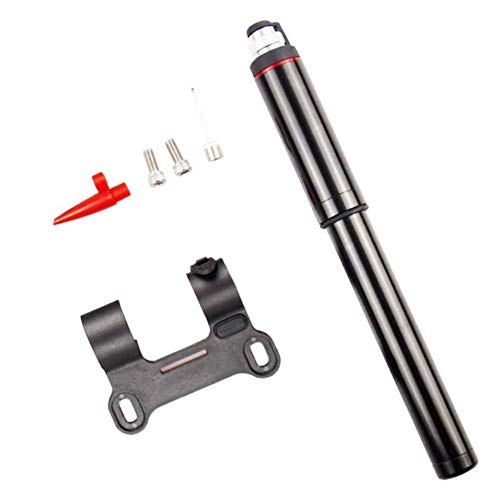 Pompe da bici : Tuimiyisou Pompa Bici Mini Pompa di Bicicletta Multifunzione Air Pump Bicicletta con Gaug ad Alta Pressione per Strada Mountain Bike Pneumatici Neri