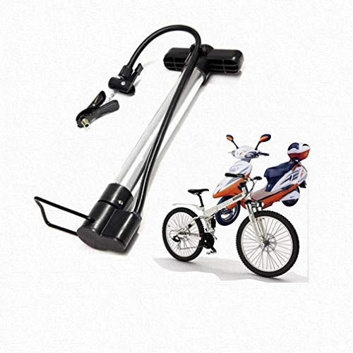 Pompe da bici : W-SHTAO L-WSWS - Pompe a pedale per bicicletta, portatile, ad alta pressione, antiscivolo, per valvole Presta e Schrader, per mountain bike, per sedia a rotelle, accessori per moto