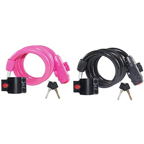 Bike Lock : 2Set Mountain Bike Accessories High Hardness Electric Vehicle Lock Bicycle Chain Lock Road Wire Lock