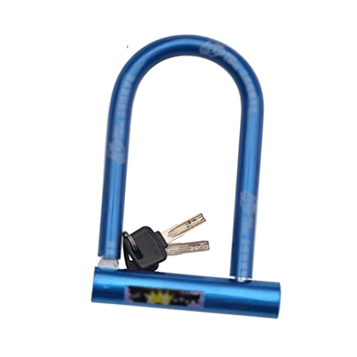 Bike Lock : ARTREP Locks Heavy Duty Bike U-lock With 2 Keys High Security Bicycle U-shaped Secure Lock For E-bike Road Bikes, Motorcycle Anti-theft protection