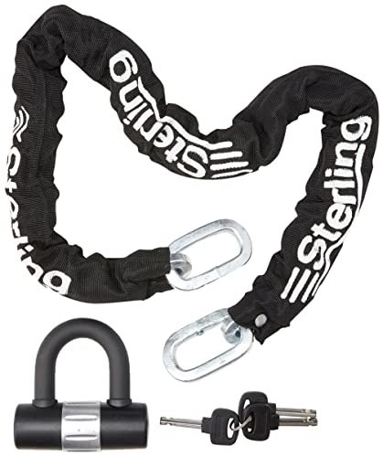 Bike Lock : Burg-Wachter 1M Sold Secure Gold Bike Chain and Lock Kit