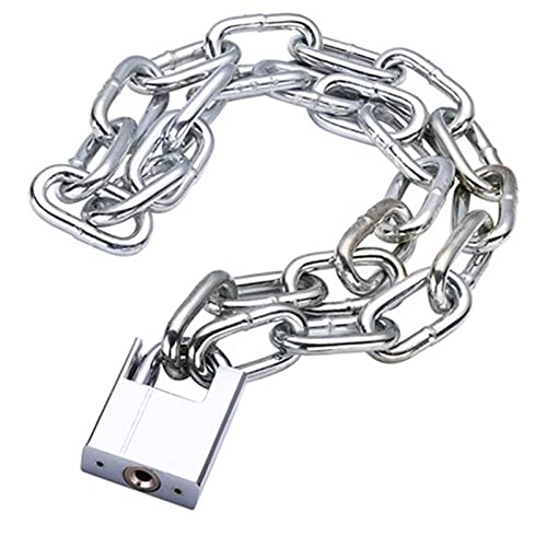 Bike Lock : Chain Locks 6mm Heavy-duty Chain Lock, Outdoor Security Anti-theft Chain Lock, For Bicycles Motorcycles And Scooters, Four Keys(Size:2m)