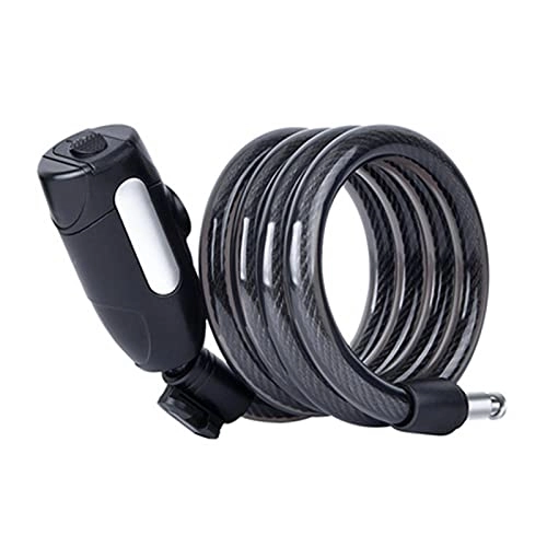 Bike Lock : Cycling Lock Outdoor Anti-theft Security Cable Lock, Portable Bicycle Lock, Used For Scooter Fence Motorcycles, 2 Keys(Size:1.5m)