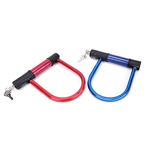 Bike Lock : Guddawstraatyi bicycle lock U Lock Bicycle Bike Motorcycle Cycling Scooter Security Steel Chain Bike Locks