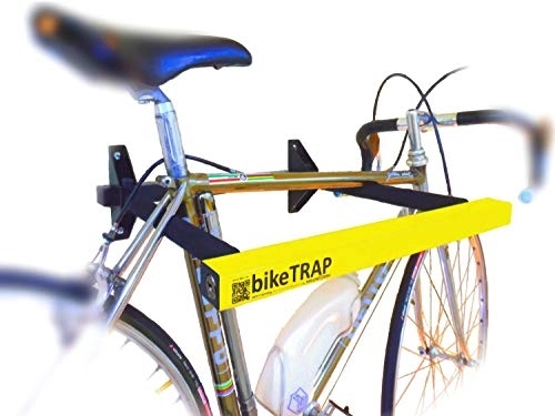Bike Lock : High Security Anti-Theft Padlock and Wall Mount for Bicycles bikeTrap.Keep your bike safe.