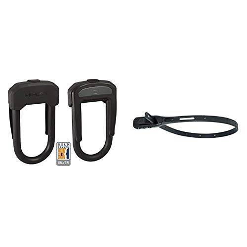 Bike Lock : Hiplok D Wearable Bicycle D / U Lock & Bike Lock Z LOK Combo Security Tie & Bike, Black, 43 cm