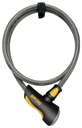 Bike Lock : On-Guard ONGUARD Akita Key Cable Lock (Black, 120 cm x 12 mm)
