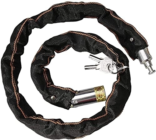 Bike Lock : PURRL Bike Chain Lock with Key - Outdoor Security Heavy Duty Anti Theft for Cable Motorcycle Gate Bicycle (Item_display_length : 40.0 Inches, Size : 5mm) little surprise