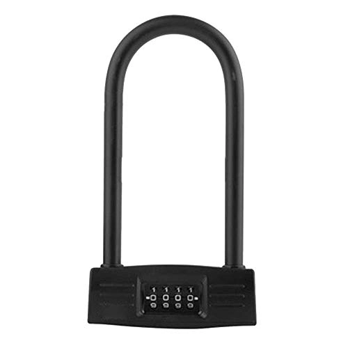Bike Lock : SGSG Bike U Lock, Anti-shear Lock Beam / password Design / high Temperature Resistance / bicycle Anti-theft Lock Environmental Protection Set / four-level Anti-theft / bike U Lock