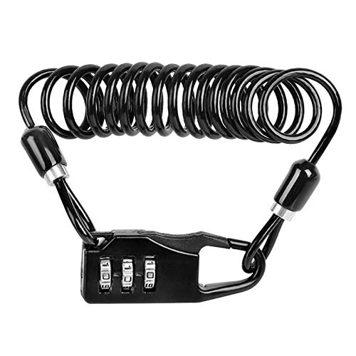 Bike Lock : WSS Shoes bicycle lock Bicycle Lock Pword Device Anti Durable Number Long Spring Wire Bike Riding Safety Accessories Bicycle Lock Bike lock