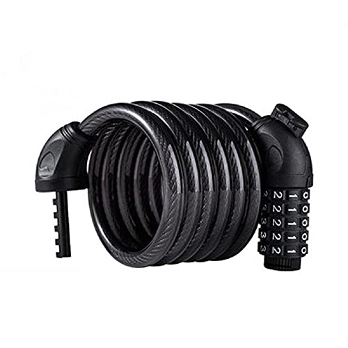 Bike Lock : XIEZI Bicycle Bassword Lock Steel Cable Lock / Mountain Bike Lock / Helmet Lock / Password Fixed Portable Anti-Theft Wire Chain Lock Bold Password Lock