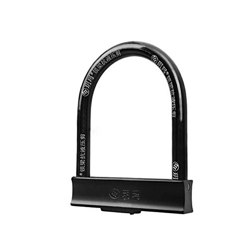 Bike Lock : XIONGHAIZI Idling Electric Car Lock, Motorcycle Lock, Anti-lock Lock Anti-theft Lock, Double Open U-lock, Anti-theft lock,