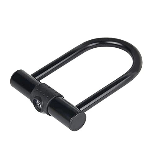 Bike Lock : YQG Cycling U-Locks Bicycle Lock Cycling Lock Cable Lock Aluminum Lock U-lock Lock For Bike, Black, One Size