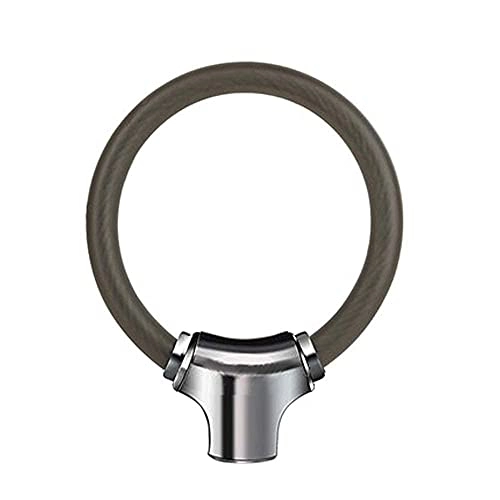 Bike Lock : Yxxc Bicycle lock Bicycle Lock Portable Mini Ring Lock Anti-theft Steel Cable Lock, Suitable for Mountain Road Bike Riding Equipment Accessories (Orange)