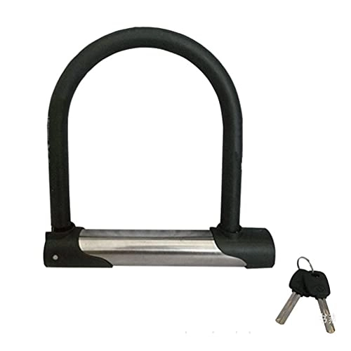 Bike Lock : Yxxc Gate Bike U Lock with 2 Keys, Security Pick-resistant Lock for Mountain Bicycle Motorbike Security