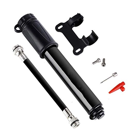 Bike Pump : Bicycle Pump For MTB Bicycle Bike Tire Inflator Hight Pressure Pump Home-filled Basketball Pump Portable Riding Equipment (Color : As the picture)