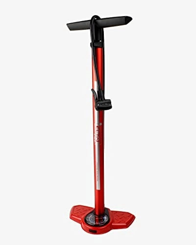 Bike Pump : Eltin Premium Pump Workshop, Unisex Adult, Red, One Size