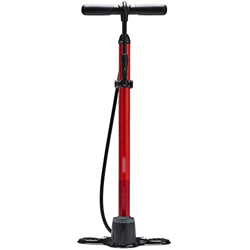 Bike Pump : Floor Pumps Bike Tire Pump Bicycle Aluminum Floor Pump, Household Air Pump With Pointer Barometer, Football Basketball