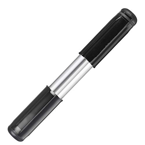 Bike Pump : inChengGouFouX Excellent Craftsmanship Mini Inflator Portable High Pressure Hand Pump Accurate Fast Inflation Unique Bicycle Pump (Color : Black, Size : 188mm)