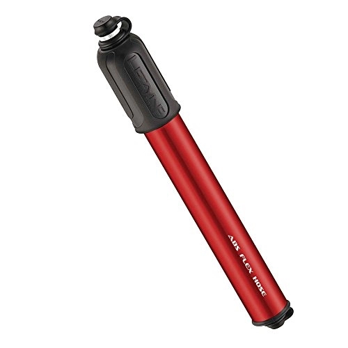 Bike Pump : Lezyne Unisex_Adult Minipumpe CNC Drive HV Medium, Rot-glänzend 90PSI, 21, 6cm, 1-MP-HVDR-V2M11 Mini Pump, red, M / 21.6 cm