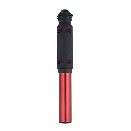 Bike Pump : Lzcaure-SP Bicycle pump Fast Tyre Inflation Multifuntion Mini Bicycle Hand Pump With Flexible Secure Presta And Schrader Valve Connection Tube (Color : Red, Size : 19.6cm)