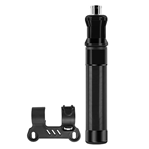 Bike Pump : Mini Bike Pump, Portable Bicycle Air Pump, 80 PSI, Fits Presta & Schrader Valve, Lightweight Compact Bicycle Tire Pump for Road, Mountain, BMX Bikes