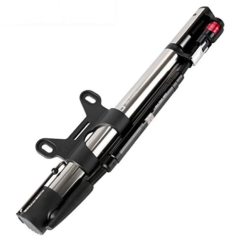 Bike Pump : QIANLZW Bicycle Pumps With Gauge 140Psi High Pressure Presta Schrader Mini Pump Hand Floor Cycling Air Inflator Foot Bicycle Pump