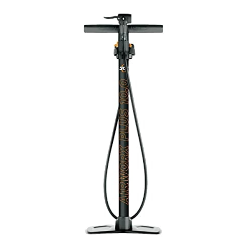 Bike Pump : SKS Unisex's Airworx Plus 10.0 Floor Pump, Black, One Size