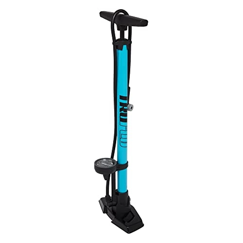 Bike Pump : Truflo Unisex's Easitrax 4 Floor Pump-Blue Bicycle, One Size