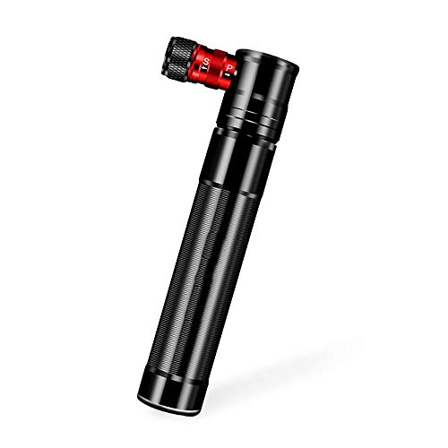 Bike Pump : YLiansong-home Portable Bicycle Pumps Bicycle Pump Universal Mini Air Pump Riding Equipment Mountain Road Bike Portable for Bike Tyres (Color : Black, Size : 122mm)