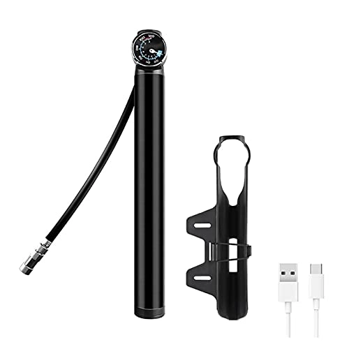 Bike Pump : ZZHH Bicycle Pump Cycling Hand Air Pump For Bike Tire Inflator For Mountain Bicycle Bike Pump With Schrader Presta Bike Supplies