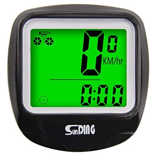 Cycling Computer : Bike Computer Speedometer Wired Waterproof Bicycle Odometer Cycle Computer Multi-Function LCD Back-Light Display