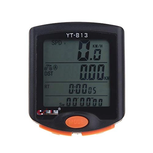 Cycling Computer : Bike SpeedometerLCD Backlit Bicycle Speedometer Rainproof Bike Odometer Computerfor Bicycle Enthusiasts