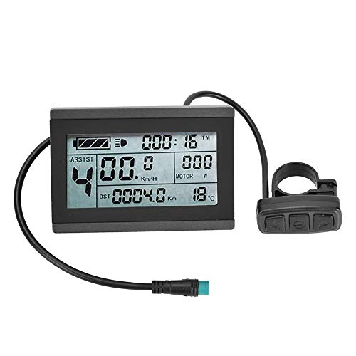 Cycling Computer : CHDE LCD Display Meter, Password Function Mutifuctional Bike Display Meter for Modification for Bike Accessories