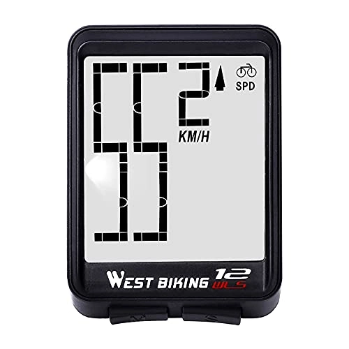 Cycling Computer : FYRMMD Bicycle Odometer Speedometer Bike Computer Wireless Lcd Speed Bike Speedometer 13 Functions Ip66 Waterpr(Bicycle stopwatch)