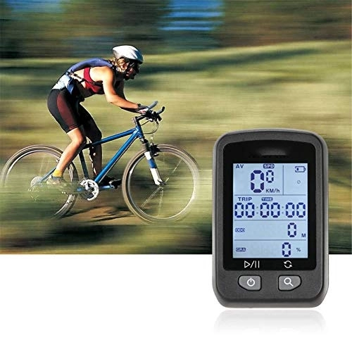 Cycling Computer : Lshbwsoif Cycle Computers Rechargeable Bicycle GPS Computer Bicycle Odometer Speedometer