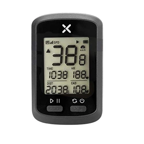 Cycling Computer : Reeamy-Home Cycle Computers Waterproof Bike Computer G+ Wireless GPS Speedometer Road Bike MTB Bicycles Backlight with Cadence Cycling Computers Bike Computer (Color : Black, Size : One size)