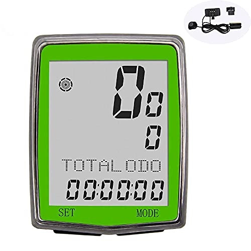Cycling Computer : YIQIFEI Bicycle Odometer Speedometer Bicycle Computer Wireless, Indoor Bicycle Computer, Multi-Language Design, Voltage (Bicycle watch)
