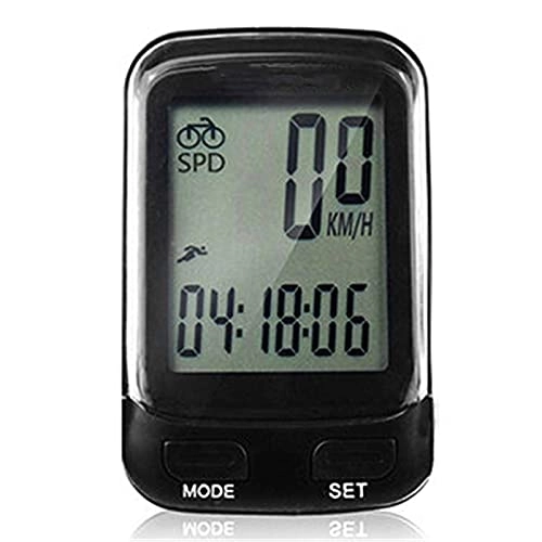 Cycling Computer : YIQIFEI Cycle ComputersBicycle Computer Wireless Waterproof Speedometer Odometer With LCD BacklightBicycle Speedomete(Bicycle watch)
