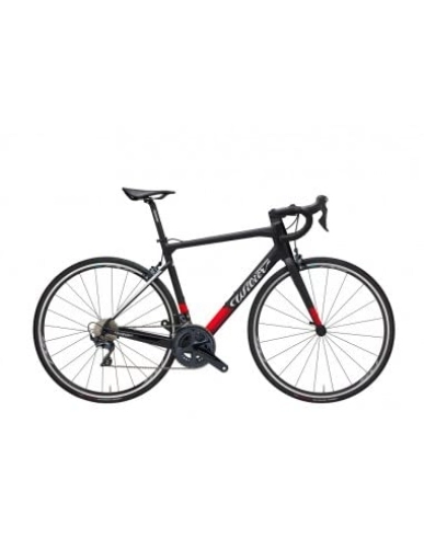 Bici da strada : Bici da corsa in carbonio WILIER Garda ULTEGRA 11v rim - Nero Rosso opaco, M