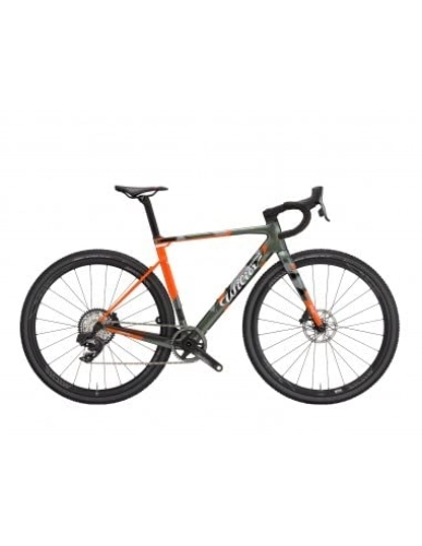 Bici da strada : Bici in carbonio gravel WILIER RAVE SLR Sram Rival XPLR 12v black CAMUFLAGE - L