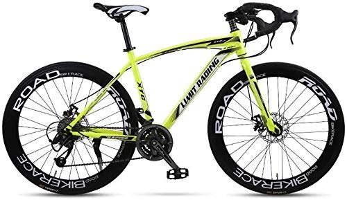 Bici da strada : CLOTHES Bici da Strada del Commuter City, Adult Road Racing Race Bike, Doppio Freno a Disco Citt Freestyle Biciclette, Adolescente Studente Mountain Bike, la Concorrenza Ruote, 27 velocit, Unisex