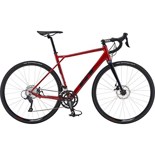 Bici da strada : GT 700 M GTR Comp 2019 - Bicicletta da Strada, Colore: Rosso, Red, Extra Large
